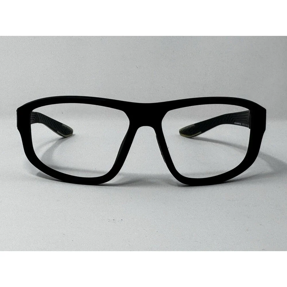 Nike Brazen Fuel DJ0805 010 Black Wrap Sunglass Frames 62-14-130 Made in Italy